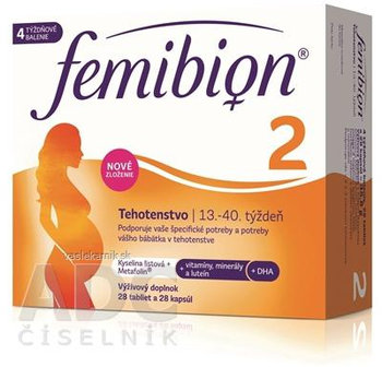 Femibion 2 Tehotenstvo 28 tabliet + 28 kapsúl