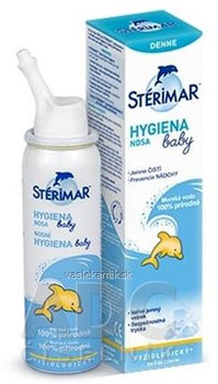 STERIMAR baby nosová hygiena nosový mikrosprej s obsahom morskej vody pre deti od 0 do 3 rokov 50 ml